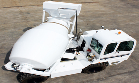 Self Loading Concrete Mixer