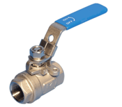 Ball Valve. Full Port. 2pc Design. Screwed.