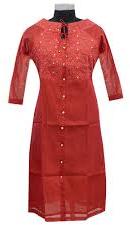 Chanderi Silk Kurtis M, XL, XXL, 3XL