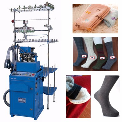 MAKE-JR-6F 350 KGM Socks Knitting Machine, Certification : ISO