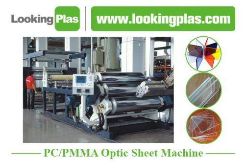 Plastic Optic Sheet Making Machine