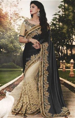 Desigersandyou Georgette Net Designer Sarees