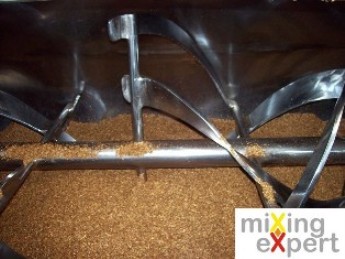 Powder Blending In Ribbon Blender