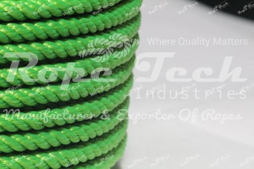 Plastic Colored Danline Rope, Color : Green, Orange, Yellow, Radium Yellow, Blue