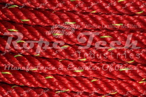 Plastic Heavy Duty Rope, For Industrial, Rescue Operation, Marine, Color : Red, Green, Orange, Yellow