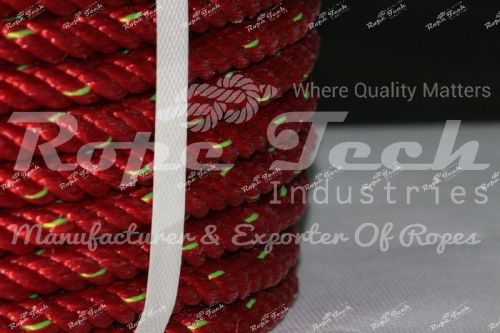 Plastic Industrial Nylon Rope, Color : Red, Green, Orange, Yellow, Radium Yellow, Blue