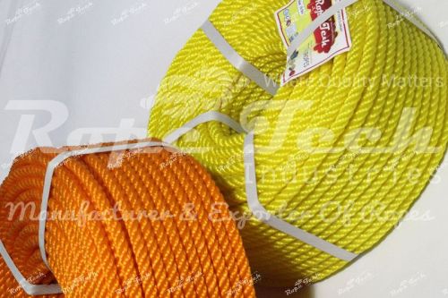 Plastic Monofilament Rope, For Industrial, Rescue Operation, Marine, Color : Red, Green, Orange