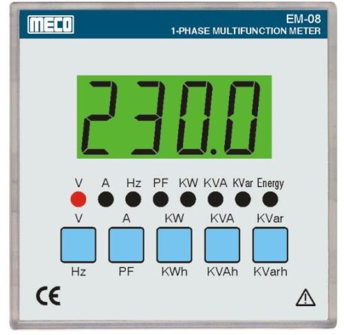 1 PHASE MULTIFUNCTION METER