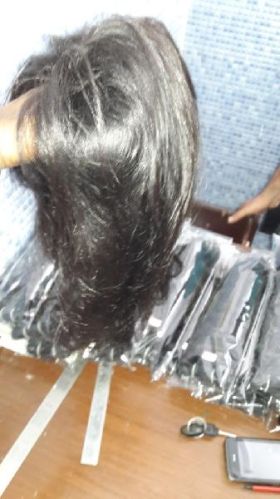 Hair Wig, For Parlour, Personal, Style : Wavy