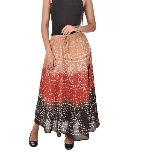 Chiffon Ladies Skirts, Size : M, XL