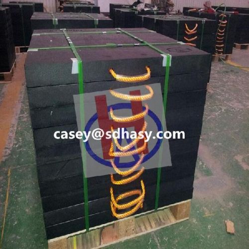 HDPE Plastic Crane Outrigger Pad /UHMWPE Plastic Crane Outrigger Pad
