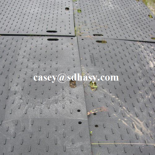 Plastic Ground Protection Mat /durable Enginnering Plastic Road Mat