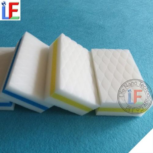 Melamine sponge Magic Micro Scrubber, Brand Name : LIFE