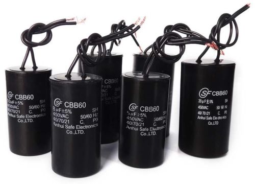 Cbb60 Motor Run Capacitor, Brand Name : SaiFu
