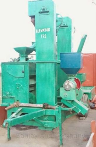 Sanjay Company Mechanical 1000-2000kg Mobile Rice Mill, For Processing