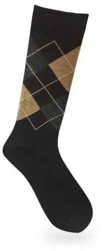 Mens Brown Formal Socks