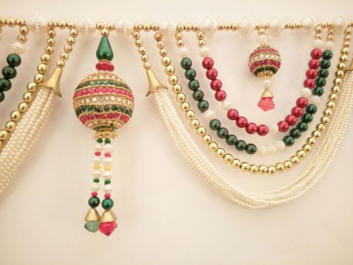 Plain Handmade Ethnic Torans, Size : 0-15mm, 15-20mm