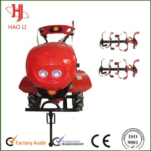 9hp Farm Cultivator Diesel Rotary Tiller With Light and Toolbox