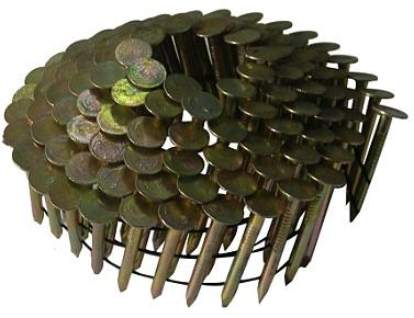 15/16 Degree - Wire Collation Galvanized Coil Roofing Nails