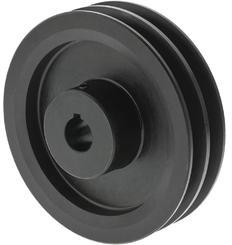 Gray Cast Iron Solid V Pulley, Size : 3' To 24'