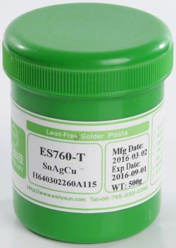 Sn63Pb37 Lead Free Solder Paste, Model Number : ES-380