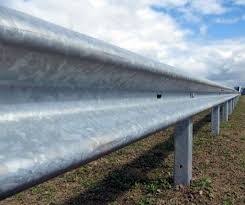 W Beam Crash Barrier