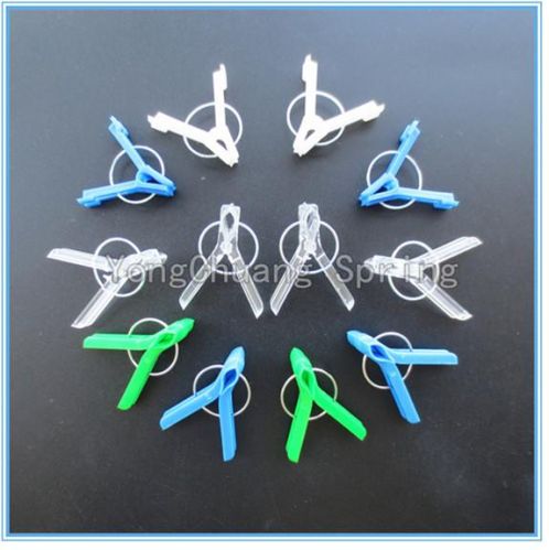 Carbon steel+Plastic Plastic Tomato Grafting Clips Wholesale