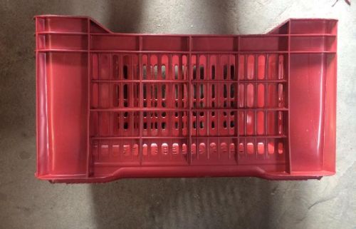 Plastic Crates (Red)