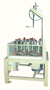 VERTICAL WIRE BRAIDING MACHINE