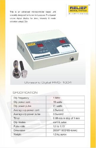 Ultrasonic Therapy Portable