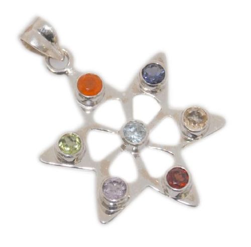 Arvino Star Stone Pendant, Occasion : Party Wear