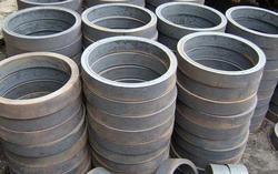 KK Round Non Polished Mild Steel Forged Rings, Feature : Quality