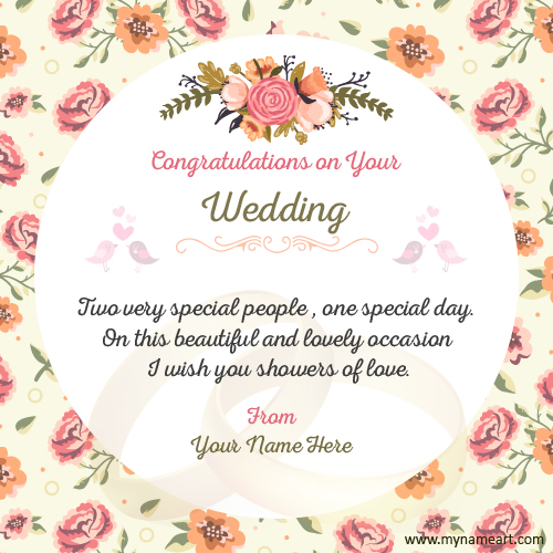 Wedding Greeting Card