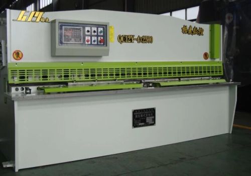 QC12Y 4 2500 CNC Hydraulic Swing Beam Shearing Machine