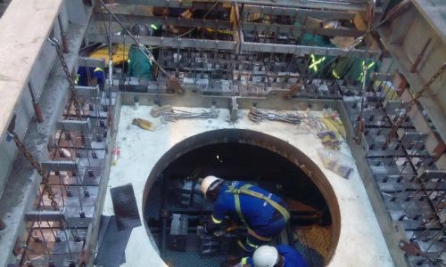 ARC Furnace Side Wall Installation and Commissioning