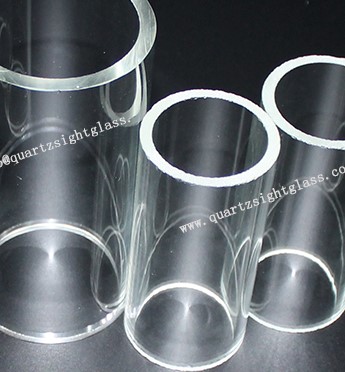 Large Diameter Pyrex Clear Glass Tube