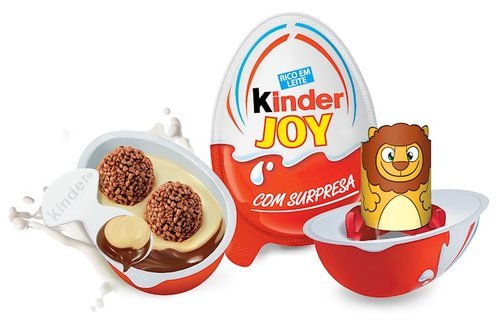 Oval Kinder Joy Chocolate