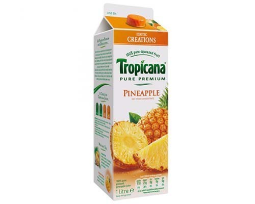 Tropicana Pineapple Juice, Certification : ISO-9001: 2008