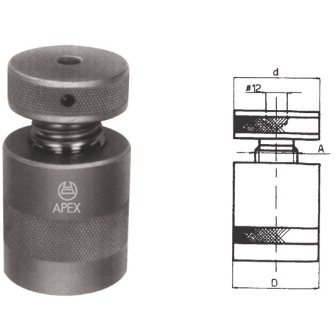 Screw Jack With Steel Body