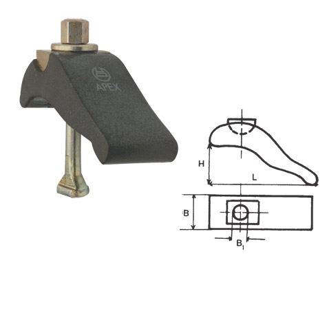 Stepless Height Adjustable Clamp