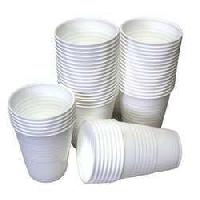 Plain Plastic Disposable Glasses Parties, Events Standard