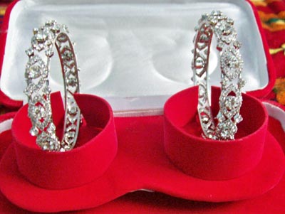 American Diamond Bangles