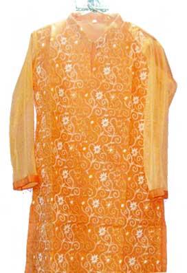 Peach Ladies Kurti