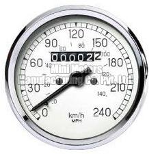 Plain Acrylic Automobile Speedometer, Size : 100-200mm