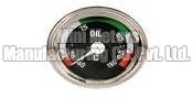 Round Mild Steel Oil Temperature Gauge, Size : 8inch