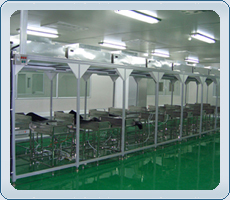 Finished Metal Softwall Cleanroom, Position : Commercial