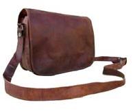 Goat Leather Bag - Portrait Double Buckle Bag