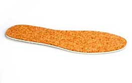 Foam Cork Insole 10inch for Boots.Shoes
