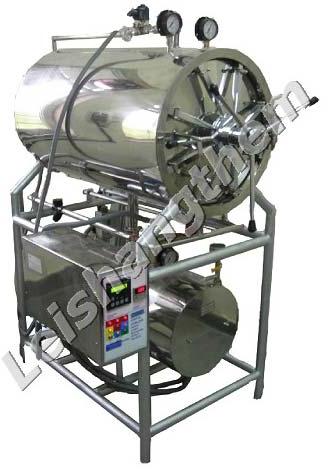 Horizontal High Pressure Cylindrical Steam Sterilizer