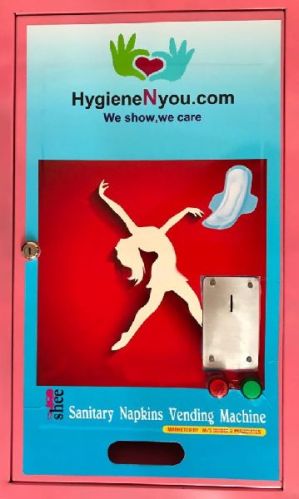 SHEE Semi Automatic Sanitary Napkin Vending Machine